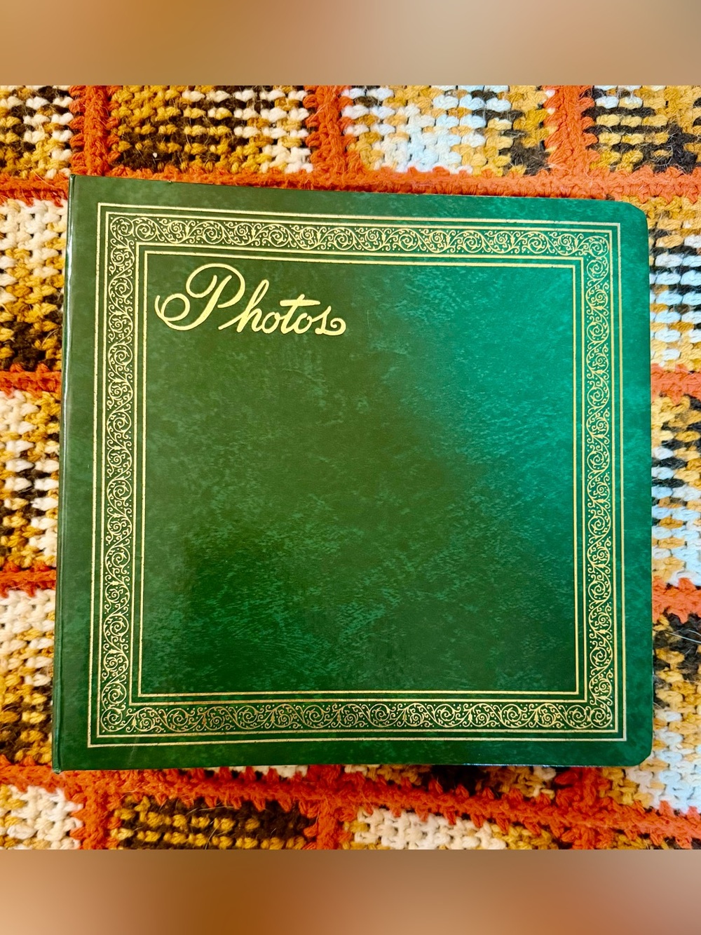 Vintage 1970’s Green Photo Album